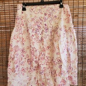 Cotton Skirt with colorful Print
